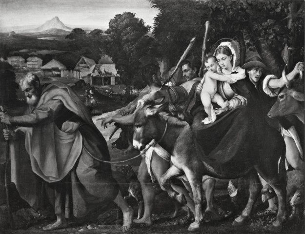 Sotheby's — Bassano Jacopo - sec. XVI - Fuga in Egitto — insieme
